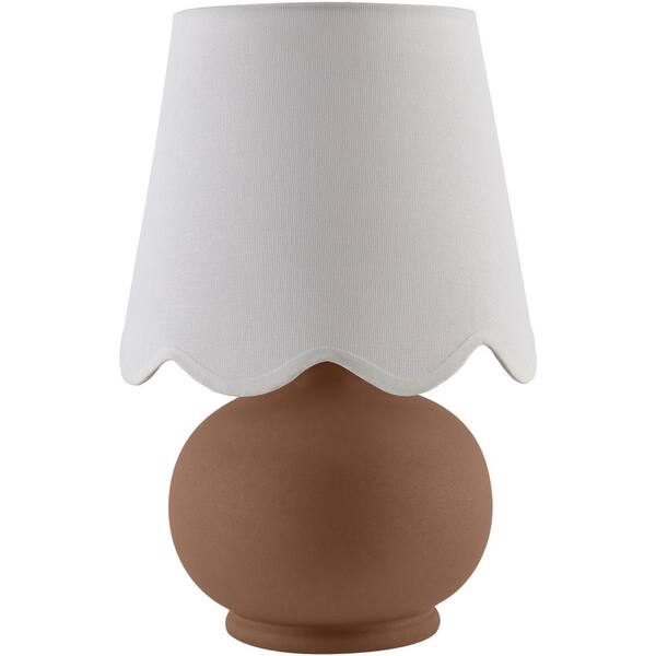 Livabliss Stella Diminuta STD-065 13"H x 8"W x 8"D Accent Table Lamp ,Brown