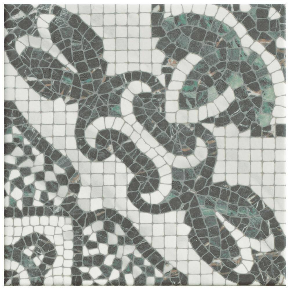 Versailles Mosaico Chateau 8 in. x 8 in. Porcelain Floor and Wall Take Home Tile Sample price history on PriceWatchPro