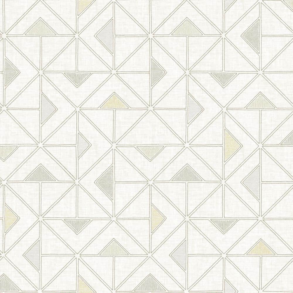 Jekyl Triangles Beige Paper Non-Pasted Matte Wallpaper price history on PriceWatchPro