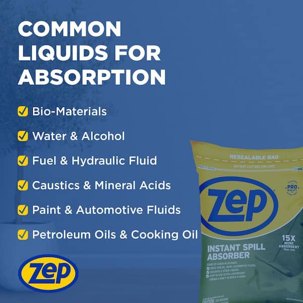 ZEP 3 lbs. Instant Spill Absorber ZUABS3 - The Home Depot
