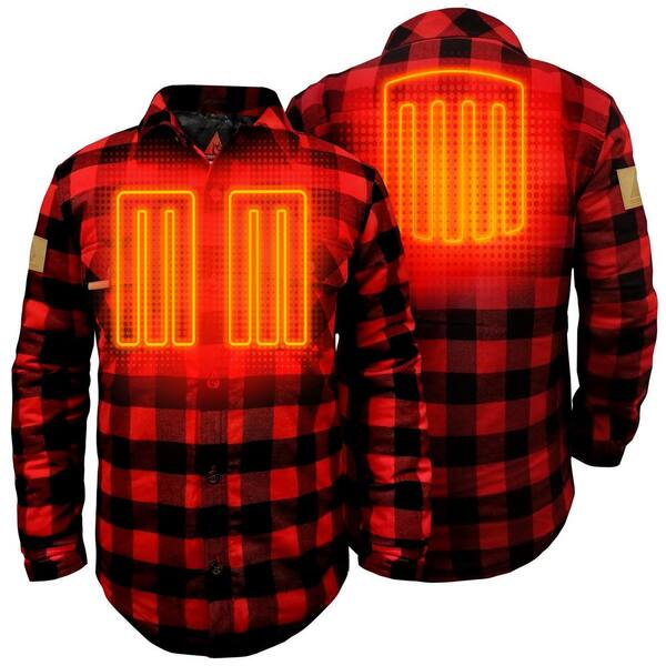 ActionHeat Unisex XX-Large Red/Black 