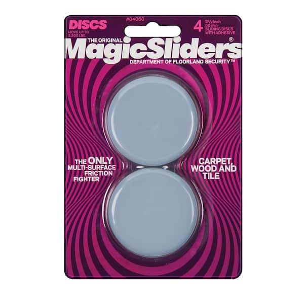 Magic Sliders 2-3/8 in. Round Magic Sliders (4-Pack)