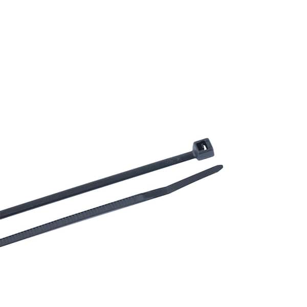 Gardner Bender 4 in. Black Cable Tie (30-Pack)