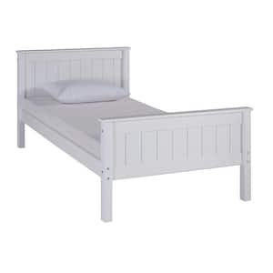 Harmony White Twin Bed