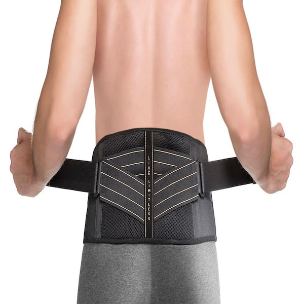 Best Buy: Copper Compression Copper Infused Back Brace Large/X-Large BS4  CCRBB/BS4
