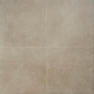 Stria Greige 23.62 in. x 23.62 in. Matte Porcelain Floor and Wall Tile (11.62 sq. ft. / Case)