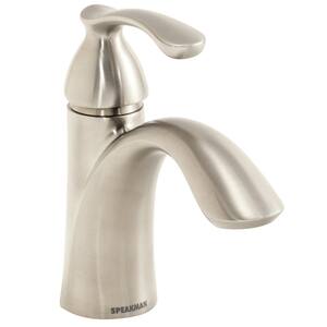 Chelsea Single Hole Single-Handle Bathroom Faucet with Drain Assembly in Brushed Nickel
