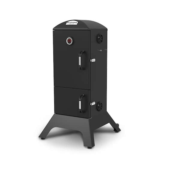 Clihome Charcoal smokers 342-Sq in Black Vertical Charcoal Smoker