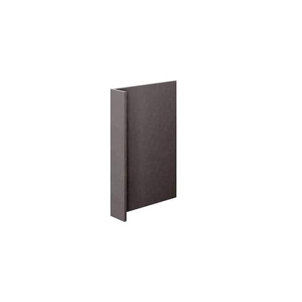 Jamestown Recessed 3 in. W x 34.5 in. H x 24 in. D in Espresso Dishwasher Panel w/3 in. Return in Assembled Base