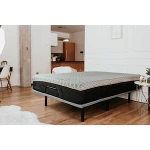 Copper Infused Twin Soft Hybrid 12 in. Mattress