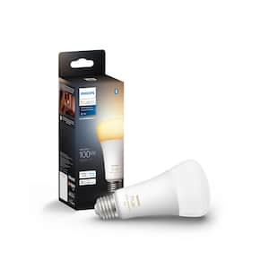 100-Watt Equivalent A21 Smart LED Tunable White Light Bulb with Bluetooth (1-Pack)