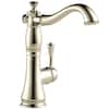 1997LF-PN : Delta CASSIDY Single Handle Bar/Prep Faucet, Polished Nickel | AMRE Supply