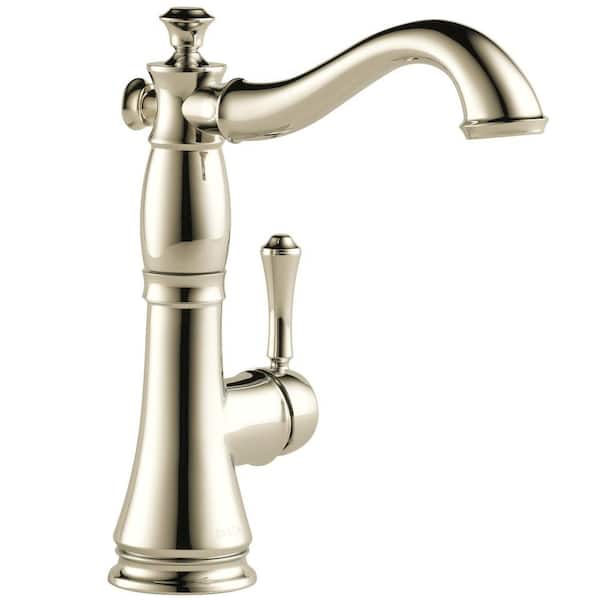 Delta Cassidy Single-Handle Bar Faucet in Polished Nickel