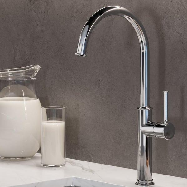 Sellette Single Handle Kitchen Bar Faucet in Chrome
