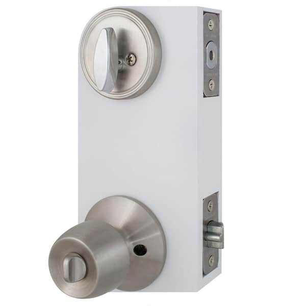 Defiant - Brandywine Stainless Steel Single Cylinder Keyed Entry Project Pack