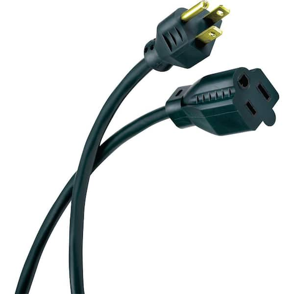 50 ft. 16/3 Light Duty Indoor/Outdoor Landscape Extension Cord, Green