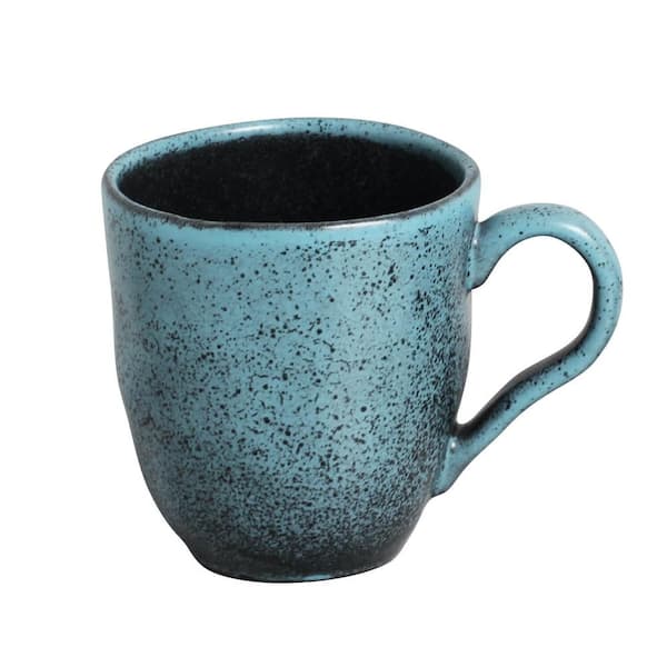 PORTO BRASIL 9.23 oz. Night Sky Stoneware Organic Mug (Set of 4)