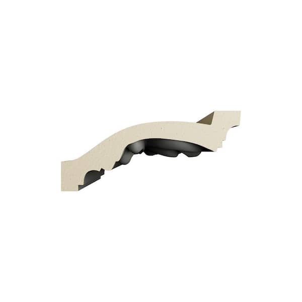Ekena Millwork Bruce 2.125 in. D x 5.125 in. W x 96 in. L Polyurethane Crown Moulding
