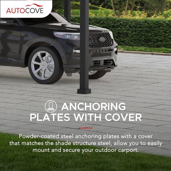Sunjoy AutoCove Pritchard 12 ft. W x 20 ft. D x 9.9 ft. H V2
