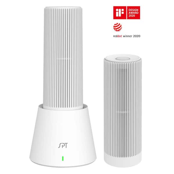 0.2-Pint Bucketless Dehumidifier with Renewable Cylinders