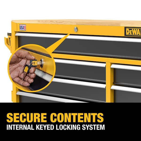 DEWALT 52 in. 8-Drawer Rolling Tool Cabinet DWST52083 - The Home Depot