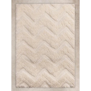 Vantaa Ivory Bath Mat 24 in. x 36 in.