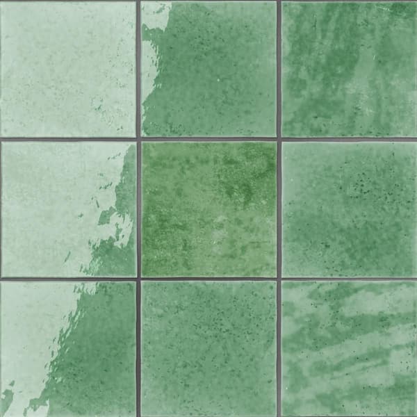 Menorca Lake 4 in. x 4 in. Ceramic Wall Tile (6.6 sq. ft./Case)