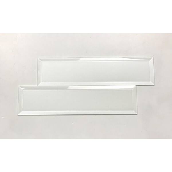 Frosted Glass Look HORIZONTAL WELCOME SIGN 10.5"x16" 