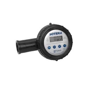 2 GPM - 20 GPM Digital Chemical Transfer Meter with Air Sensor (Utility Accessory)