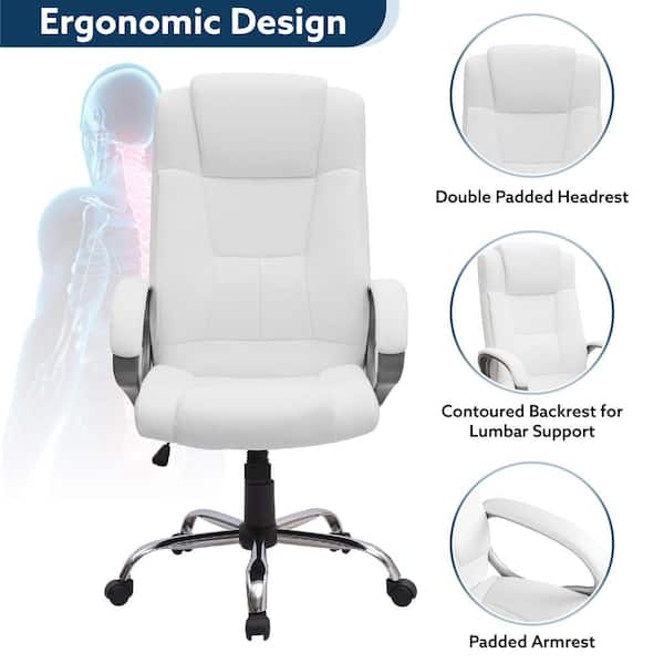 NEO CHAIR High Back Mesh Chair Adjustable Height and Ergonomic Design Home  Office Computer Desk Chair Executive Lumbar Support Padded Flip-up Armrest