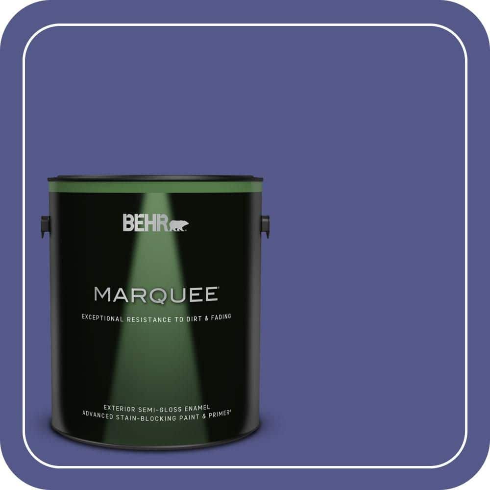 1 gal. #620B-7 Wild Elderberry Semi-Gloss Enamel Exterior Paint & Primer price history on PriceWatchPro