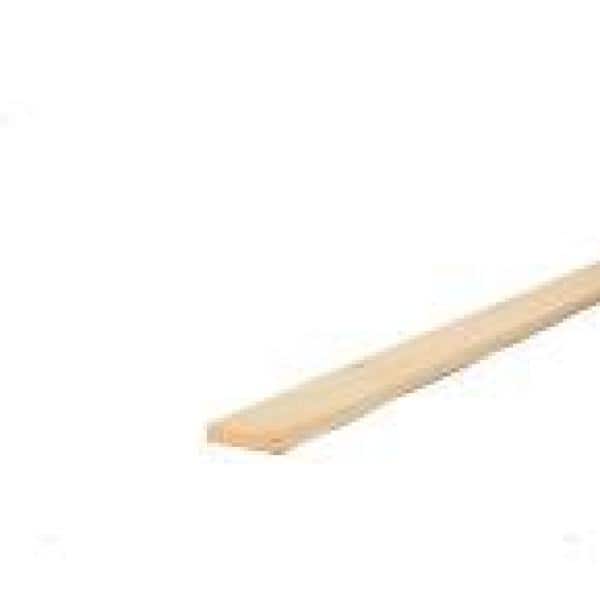 Unbranded 1 in. x 4 in. x 10 ft. Common White Wood Board