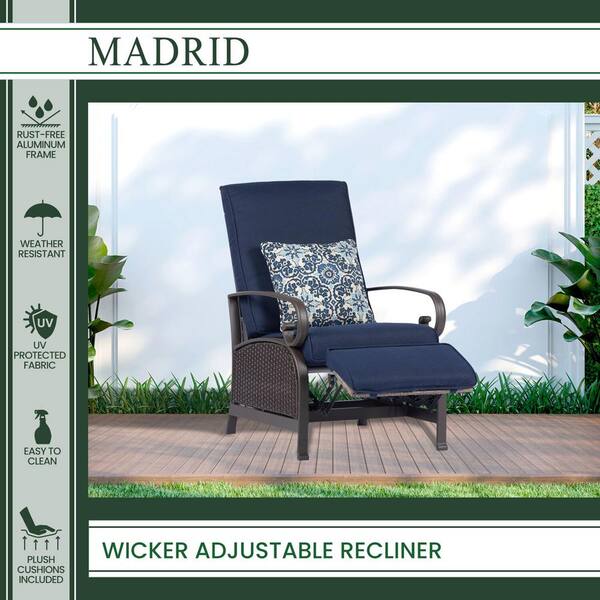Hanover Madrid Wicker Outdoor, Madrid Collection Outdoor Furniture