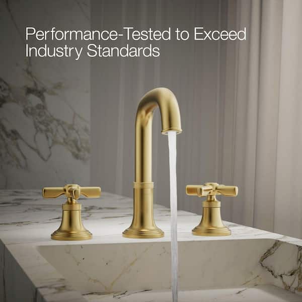 KOHLER Paces 8 in. Widespread Double Handle Bathroom Faucet with