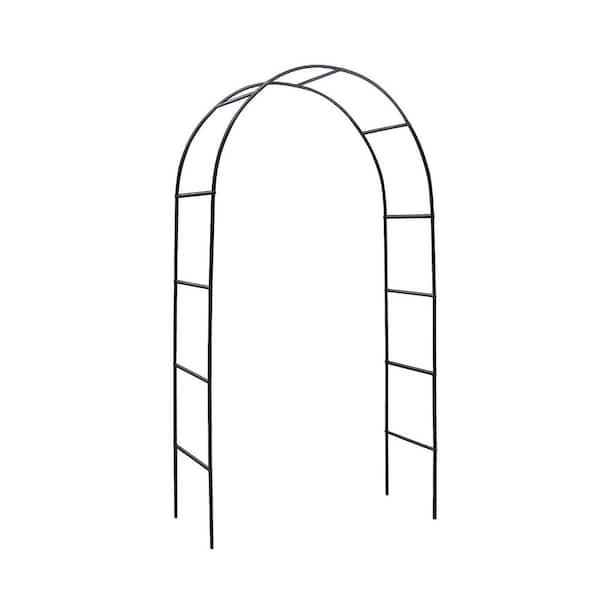 16 x 45 x 78 in. Metal Garden Arch Trellis Adjustable Arbor Trellis for Garden Climbing Plants Support or Wedding Decor