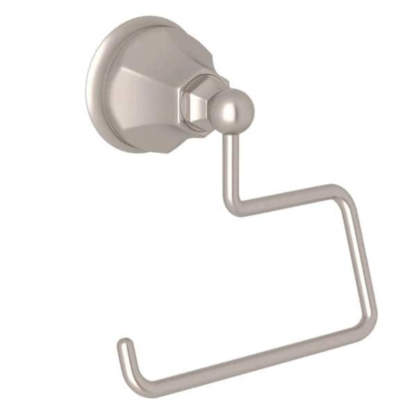 Palladian Wall Mount Toilet Paper Holder in Satin Nickel
