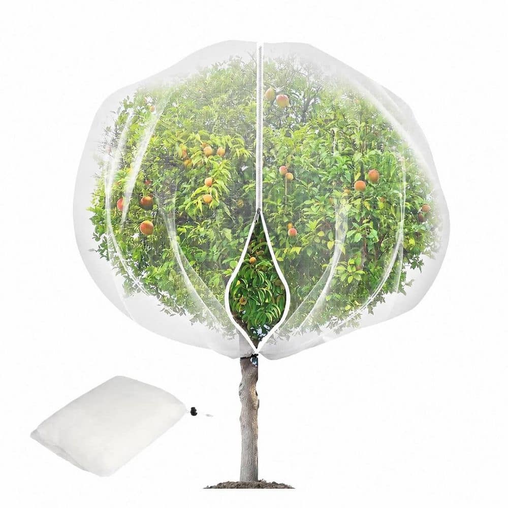 15X15ft Bird and Squirrel Barrier Netting for Garden Trees with Zipper and Drawstring (1 Pack) Protects Fruit price history on PriceWatchPro