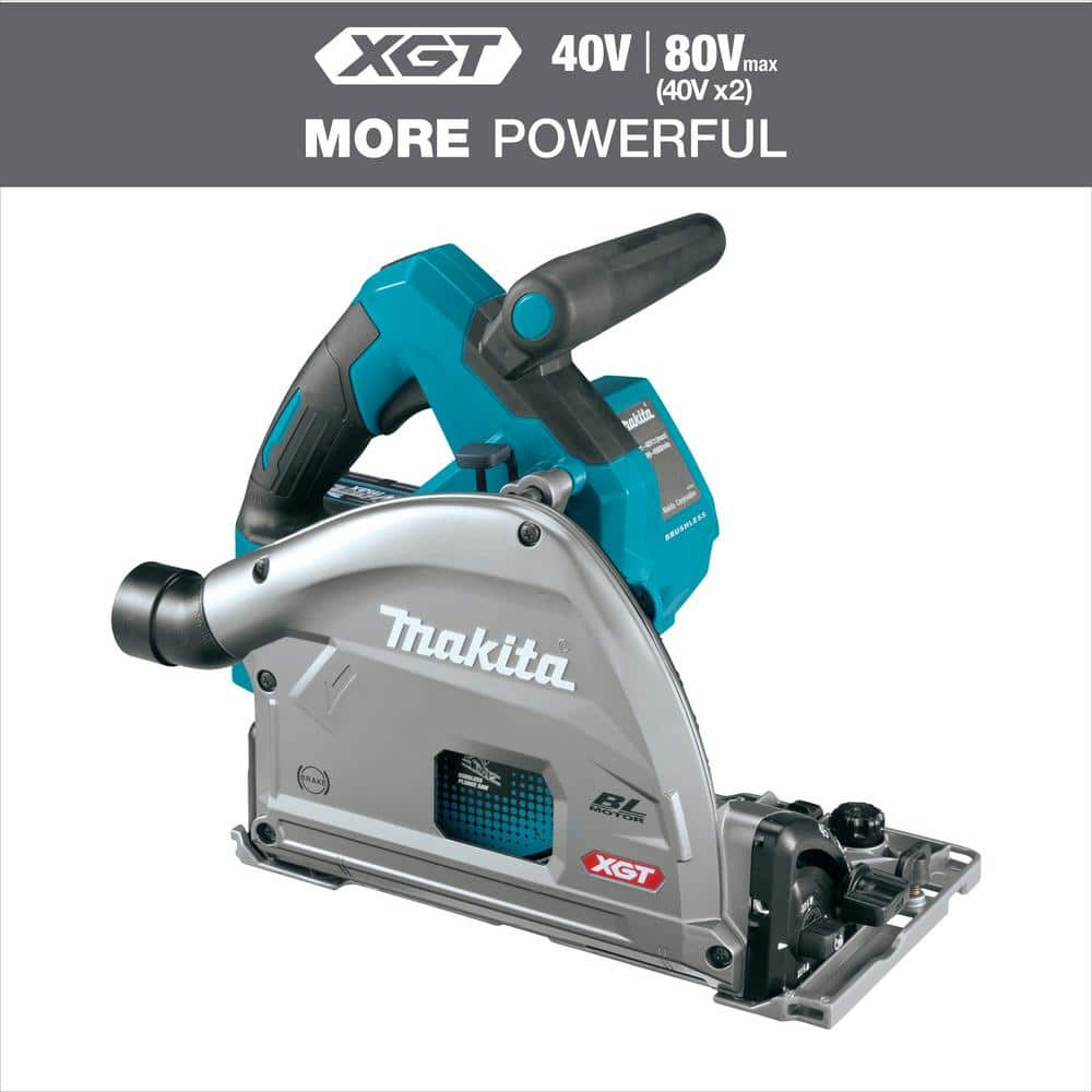 40V max XGT Lithium-Ion Brushless Cordless 6-1/2 in. Plunge Circular Saw, AWS Capable, (Tool Only) -  Makita, GPS01Z