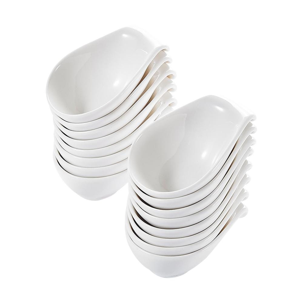 Ramekins Ivory White Porcelain China Ceramic Cream White Dishes 12-Piece 4.5 Series Ramekin MALACASA Set of 12 11.5 * 7.5 * 7cm Ramekins Ivory White Porcelain China Ceramic Cream White Dishes 12-Piece 4.5 Series Ramekin MALACASA Set of 12 11.5 * 7.5 * 7cm