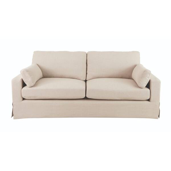 Home Decorators Collection Addilyn Linen Jute Sofa