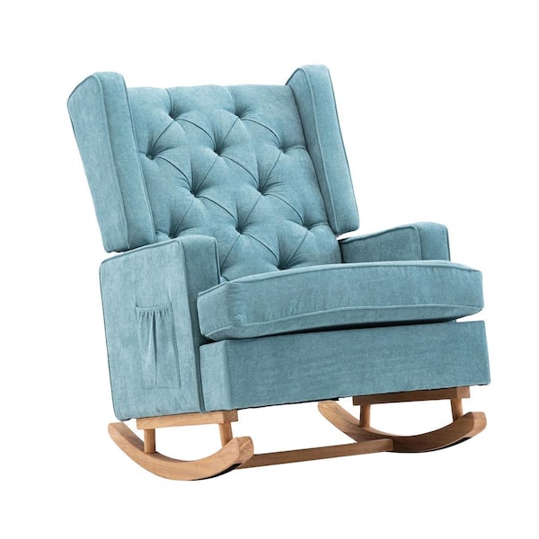 Mint green 2025 rocking chair