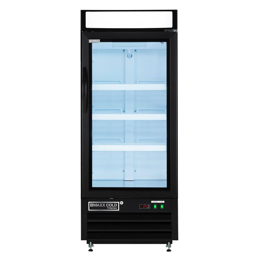 V-Series 25 in. 12 cu. ft. Freezer Auto / Cycle Defrost Single Glass Door M
