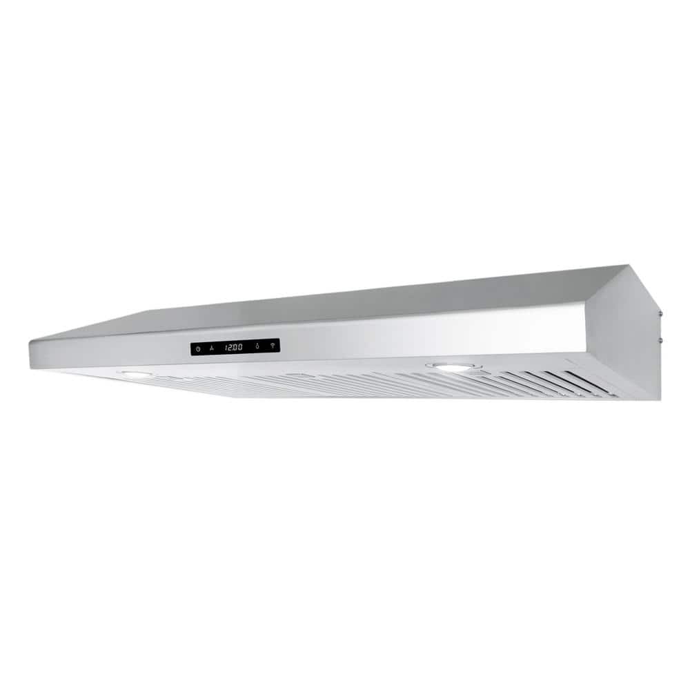 36-Inch Stainless Steel Under Cabinet Range Hood with LED Lights