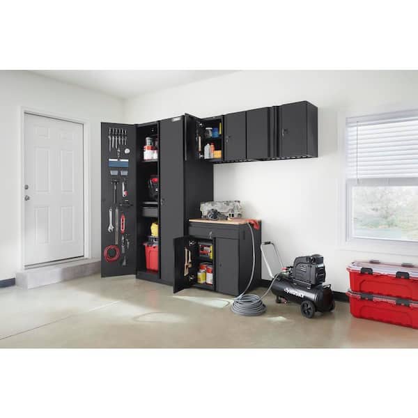 Husky 106 in. W x 82 in. H x 24 in. D 19-Gauge Extra Wide Welded