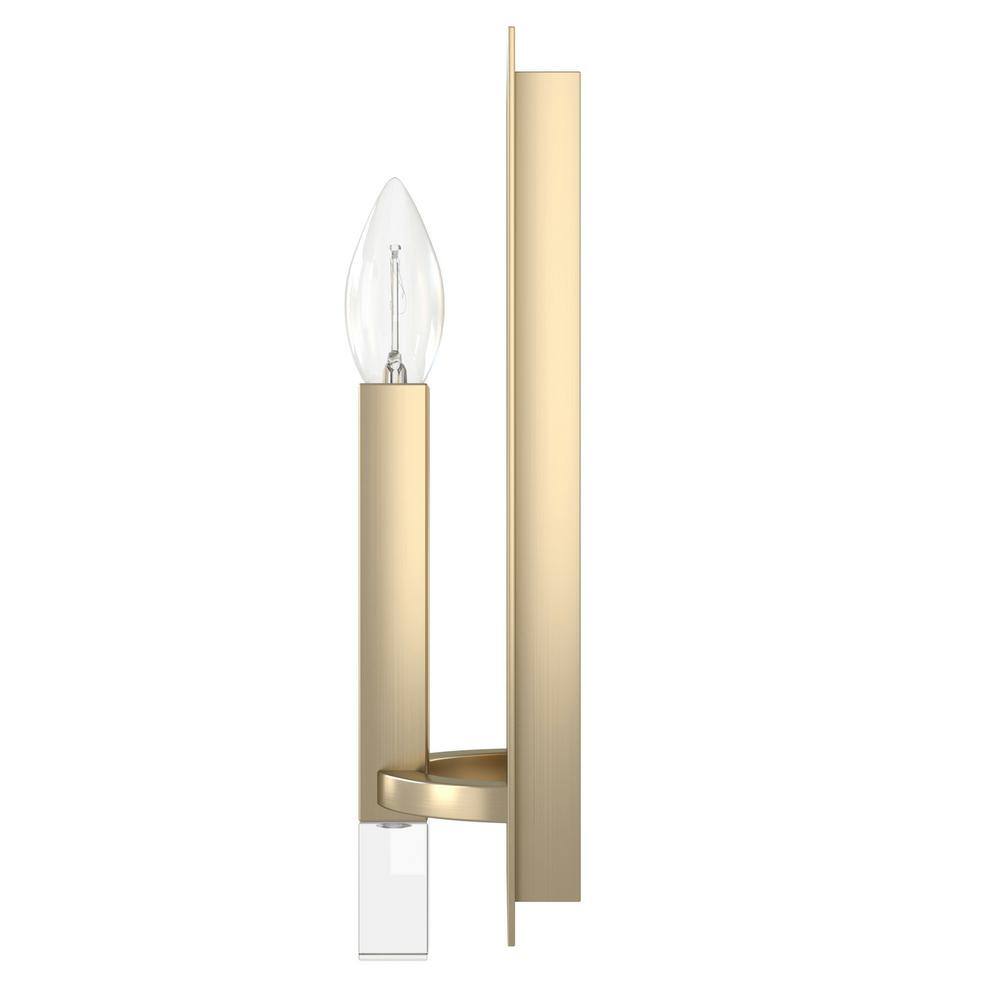 Alturas Gold 12.75'' Elegant Direct Wired Wall Sconce