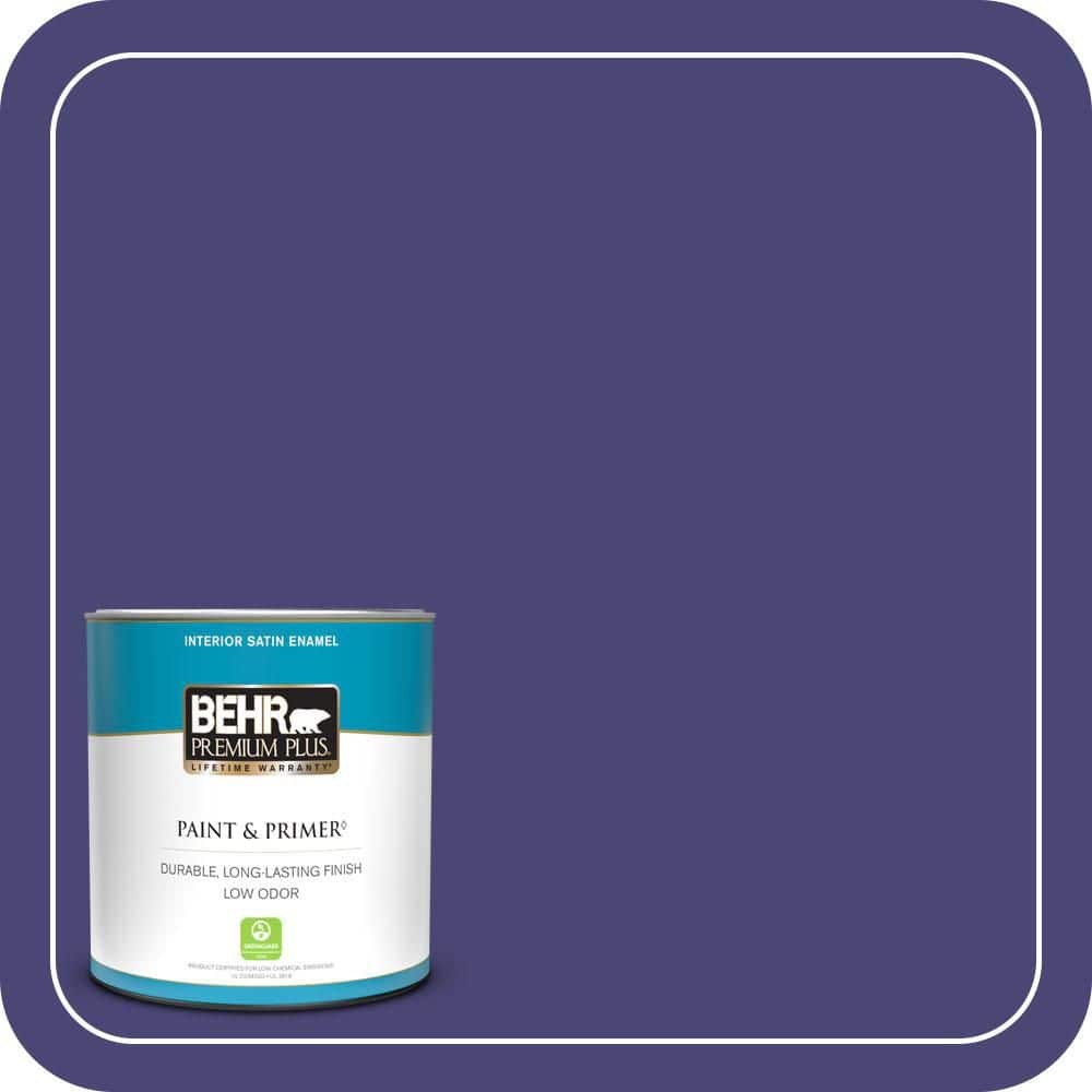 1 qt. #MQ5-43 Dramatist Satin Enamel Low Odor Interior Paint & Primer price history on PriceWatchPro