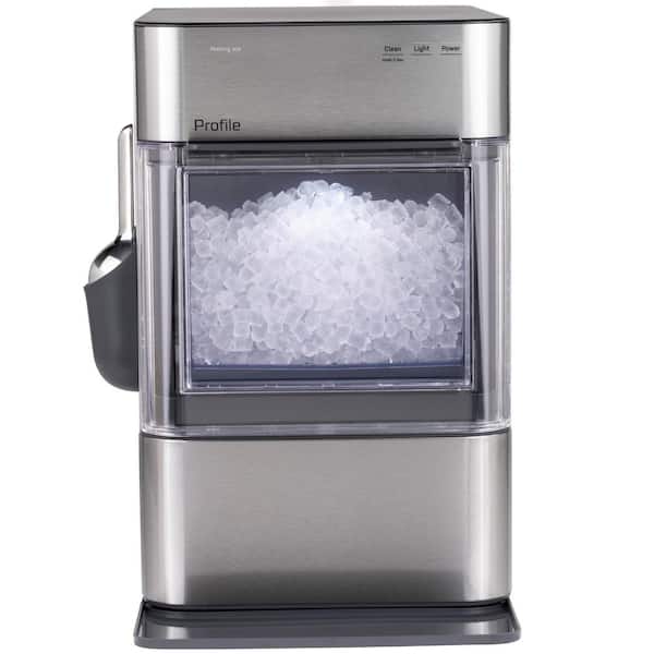 Profile Opal 2.0 38 lbs. Ultra Nugget Ice Maker with Scale Inhibiting Filter, with Wifi in Stainless Steel