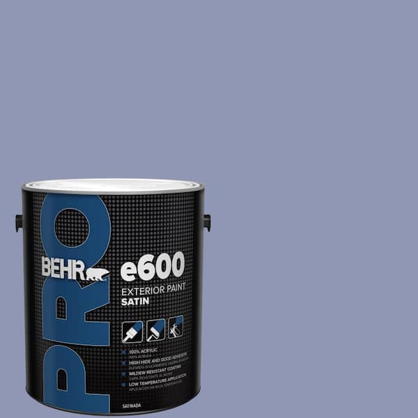 1 gal. #S540-4 Vintage Ribbon Satin Exterior Paint