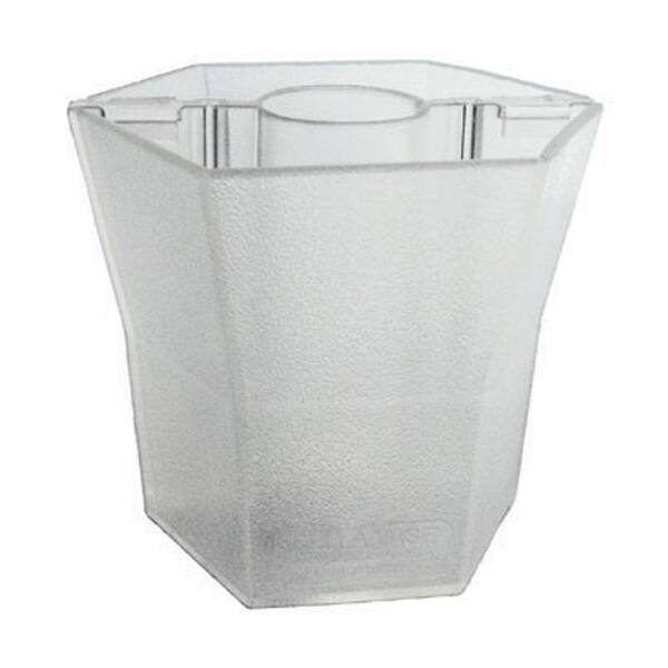 Brella Vase 5 in. Patio Umbrella Vase in Translucent Crystal Dew (Set of 12)-DISCONTINUED