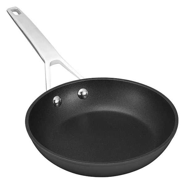 8.5 in. Titanium Ceramic Nonstick Omelette Pan Induction Compatible Scratch Resistant Oven Safe Frying Pan